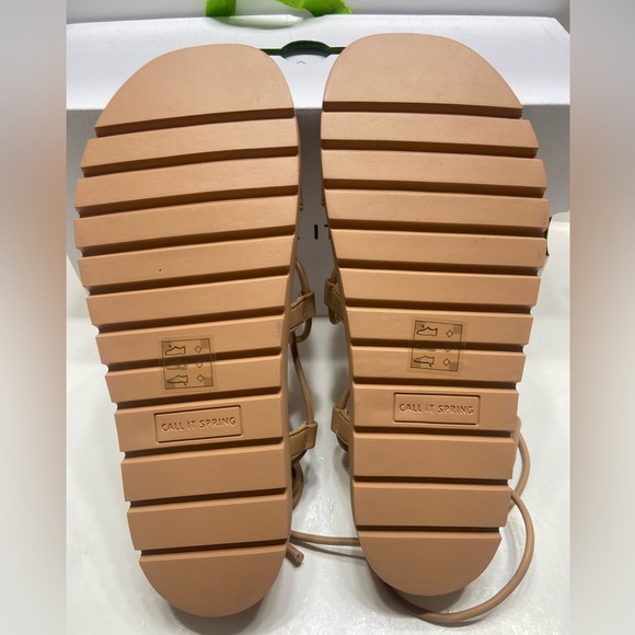 NEW Aldo Call It Spring Jayda Women’s Vegan Sandals Beige 6.5 - Picture 9 of 14